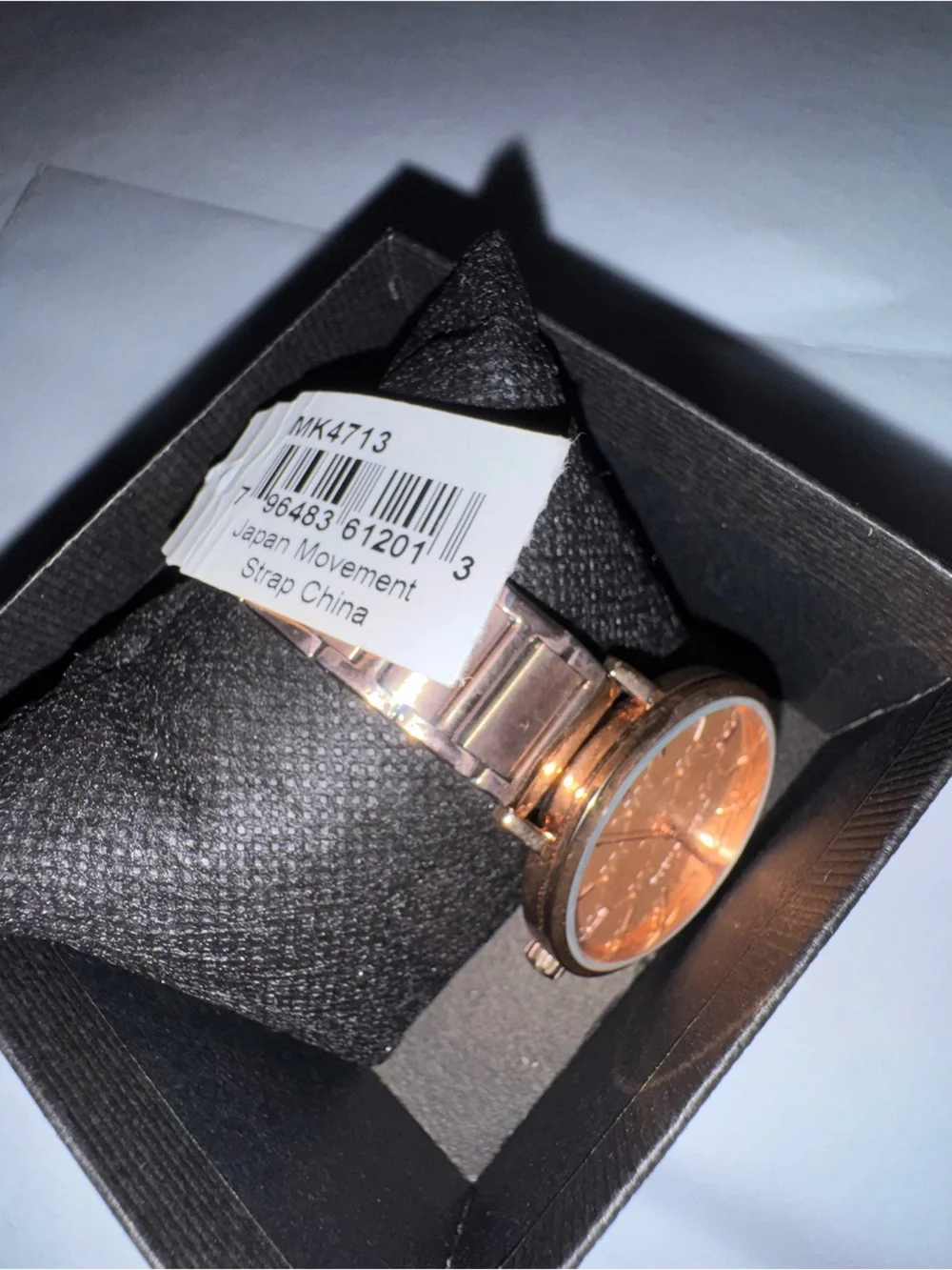 Michael Kors Addyson Rose Gold Logo Watch MK4713✨